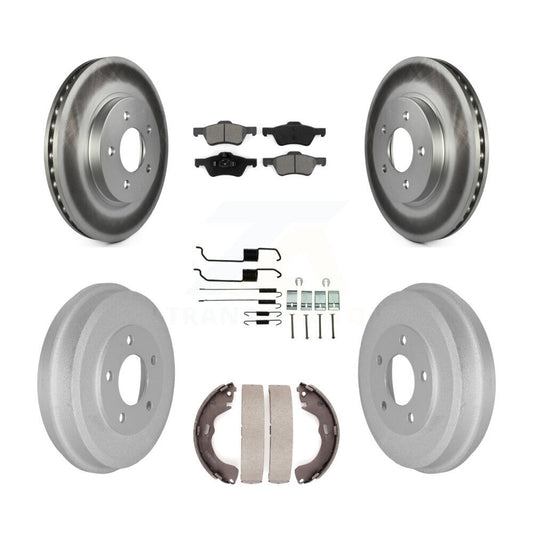 Coated Disc Rotors and Semi-Metallic Brake Pads Kit-KGS-101515 - Kit.bestparts.ca