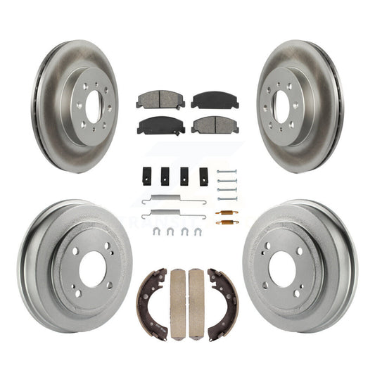 Coated Disc Rotors and Semi-Metallic Brake Pads Kit-KGS-101522 - Kit.bestparts.ca