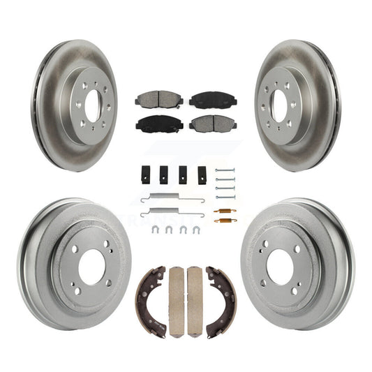 Coated Disc Rotors and Semi-Metallic Brake Pads Kit-KGS-101524 - Kit.bestparts.ca