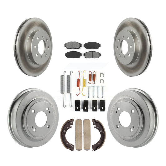 Coated Disc Rotors and Semi-Metallic Brake Pads Kit-KGS-101525 - Kit.bestparts.ca