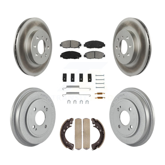 Coated Disc Rotors and Semi-Metallic Brake Pads Kit-KGS-101528 - Kit.bestparts.ca