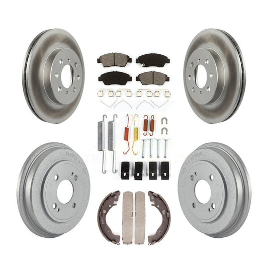 Coated Disc Rotors and Semi-Metallic Brake Pads Kit-KGS-101529 - Kit.bestparts.ca