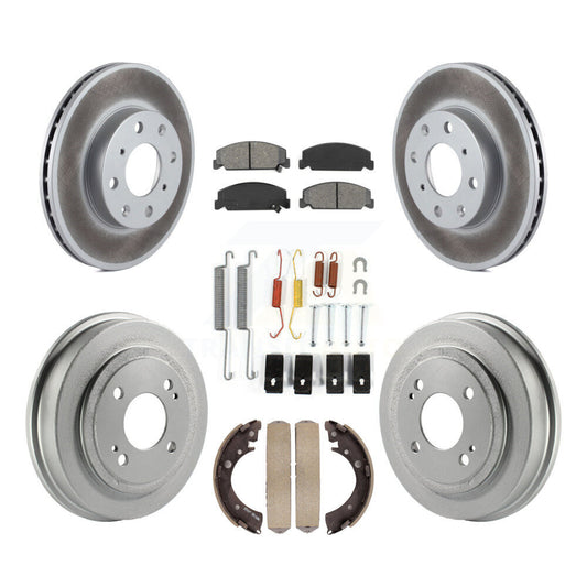 Coated Disc Rotors and Semi-Metallic Brake Pads Kit-KGS-101530 - Kit.bestparts.ca