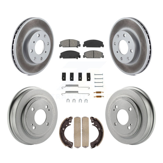 Coated Disc Rotors and Semi-Metallic Brake Pads Kit-KGS-101531 - Kit.bestparts.ca