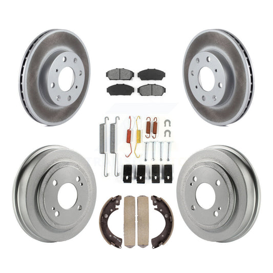 Coated Disc Rotors and Semi-Metallic Brake Pads Kit-KGS-101533 - Kit.bestparts.ca