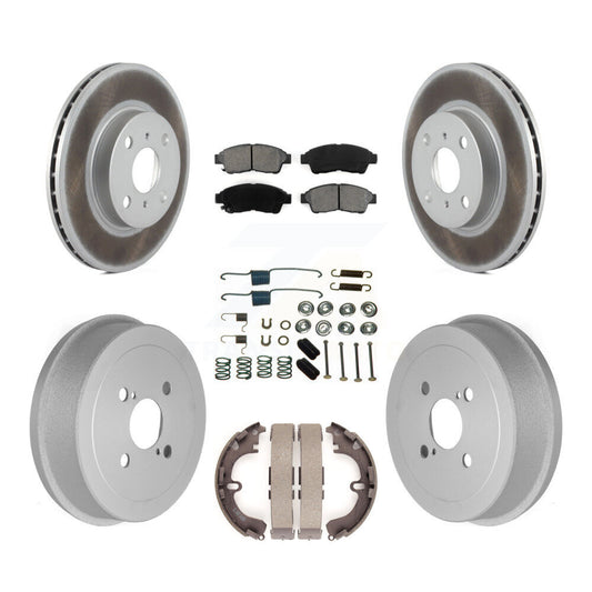 Coated Disc Rotors and Semi-Metallic Brake Pads Kit-KGS-101534 - Kit.bestparts.ca