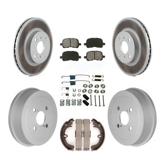 Coated Disc Rotors and Semi-Metallic Brake Pads Kit-KGS-101535 - Kit.bestparts.ca