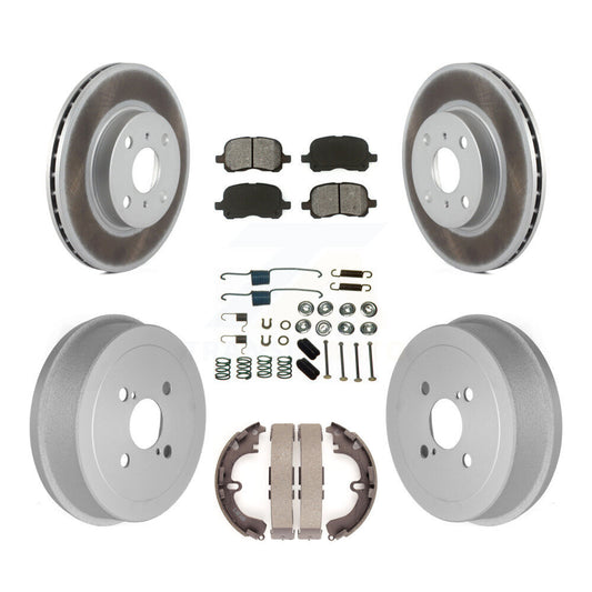 Coated Disc Rotors and Semi-Metallic Brake Pads Kit-KGS-101536 - Kit.bestparts.ca