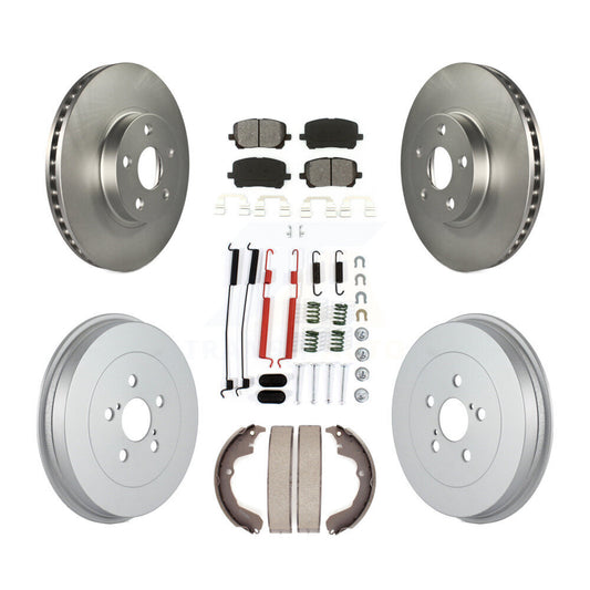 coated disc rotors and semi metallic brake pads-kgs-101538 - Kit.bestparts.ca