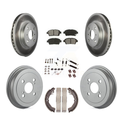 Coated Disc Rotors and Semi-Metallic Brake Pads Kit-KGS-101542 - Kit.bestparts.ca