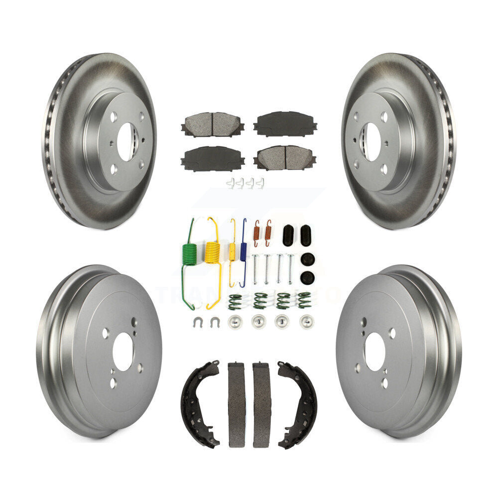Coated Disc Rotors and Semi-Metallic Brake Pads Kit-KGS-101550 - Kit.bestparts.ca Kit.bestparts.ca