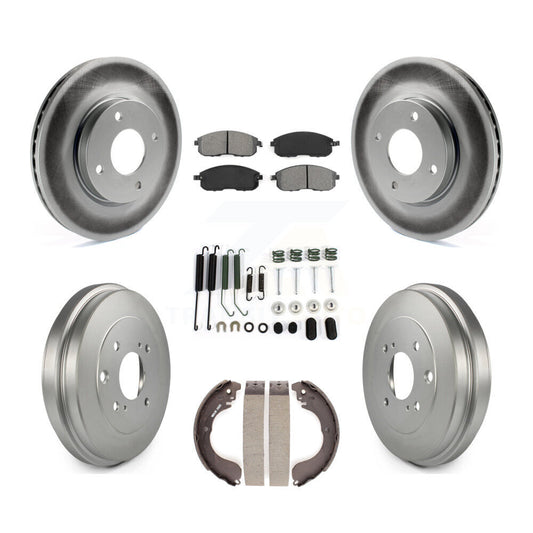 Coated Disc Rotors and Semi-Metallic Brake Pads Kit-KGS-101551 - Kit.bestparts.ca