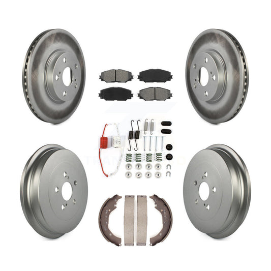 Coated Disc Rotors and Semi-Metallic Brake Pads Kit-KGS-101552 - Kit.bestparts.ca