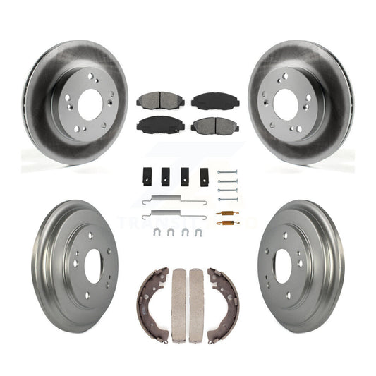 Coated Disc Rotors and Semi-Metallic Brake Pads Kit-KGS-101555 - Kit.bestparts.ca