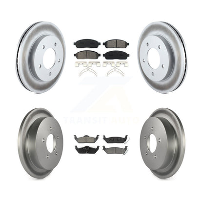disc rotors and semi metallic brake pads-kgs-101581 - Kit.bestparts.ca