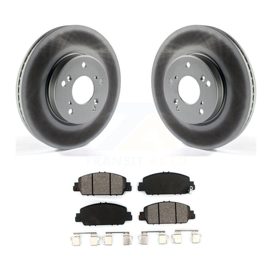 Coated Disc Rotors and Semi-Metallic Brake Pads Kit-KGS-101590 - Kit.bestparts.ca