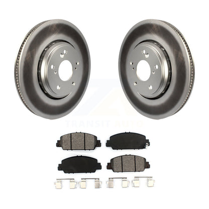 Coated Disc Rotors and Semi-Metallic Brake Pads Kit-KGS-101591 - Kit.bestparts.ca