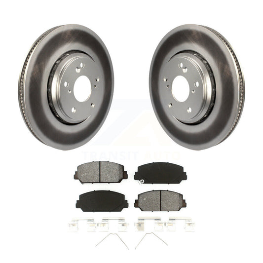 Coated Disc Rotors and Semi-Metallic Brake Pads Kit-KGS-101592 - Kit.bestparts.ca