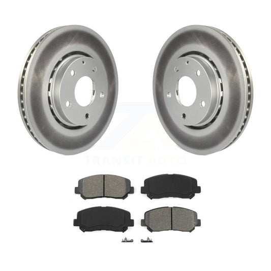 Coated Disc Rotors and Semi-Metallic Brake Pads Kit-KGS-101593 - Kit.bestparts.ca