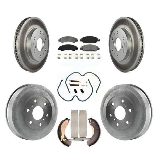 Coated Disc Rotors and Semi-Metallic Brake Pads Kit-KGS-101600 - Kit.bestparts.ca