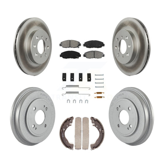 Coated Disc Rotors and Semi-Metallic Brake Pads Kit-KGS-101609 - Kit.bestparts.ca