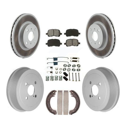 Coated Disc Rotors and Semi-Metallic Brake Pads Kit-KGS-101610 - Kit.bestparts.ca