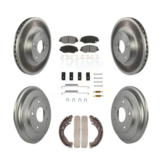 Coated Disc Rotors and Semi-Metallic Brake Pads Kit-KGS-101611 - Kit.bestparts.ca