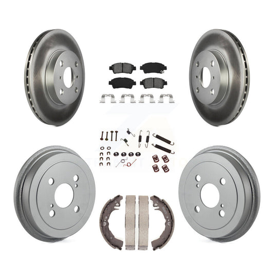 Coated Disc Rotors and Semi-Metallic Brake Pads Kit-KGS-101612 - Kit.bestparts.ca