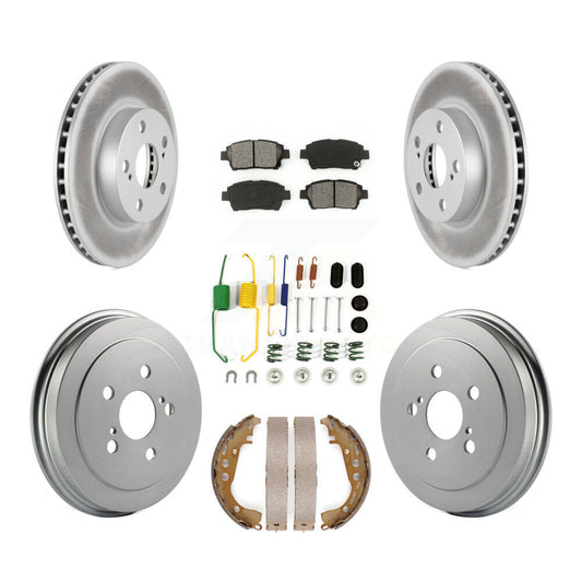 coated disc rotors and semi metallic brake pads-kgs-101614 - Kit.bestparts.ca