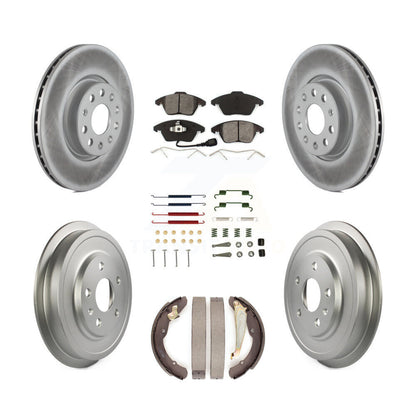 Coated Disc Rotors and Semi-Metallic Brake Pads Kit-KGS-101615 - Kit.bestparts.ca