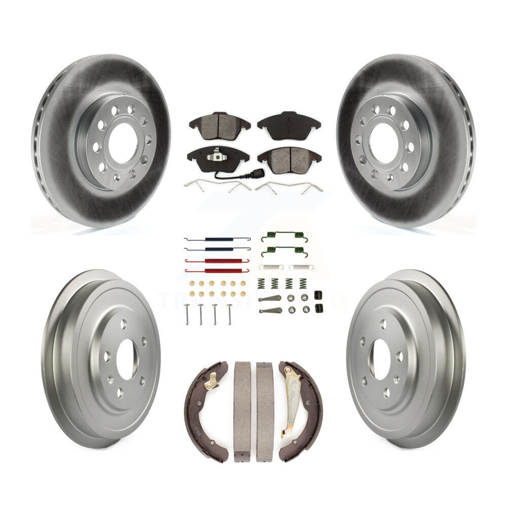 Coated Disc Rotors and Semi-Metallic Brake Pads Kit-KGS-101616 - Kit.bestparts.ca