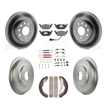 Coated Disc Rotors and Semi-Metallic Brake Pads Kit-KGS-101617 - Kit.bestparts.ca