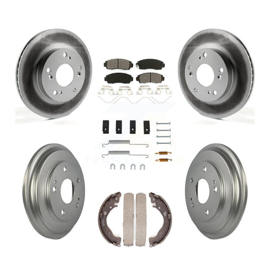 Coated Disc Rotors and Semi-Metallic Brake Pads Kit-KGS-101618 - Kit.bestparts.ca