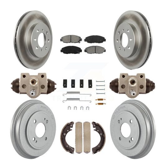 Coated Disc Rotors and Semi-Metallic Brake Pads Kit-KGS-101627 - Kit.bestparts.ca