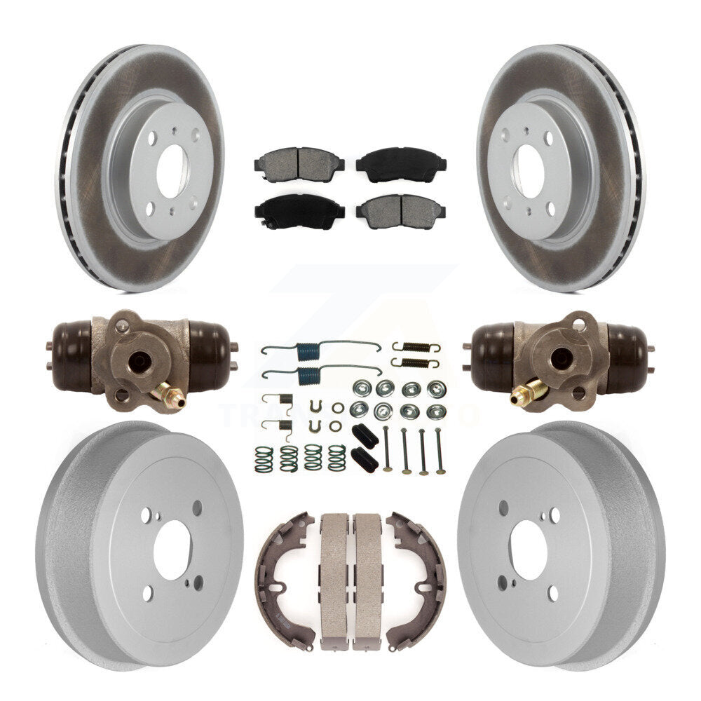 Coated Disc Rotors and Semi-Metallic Brake Pads Kit-KGS-101632 - Kit.bestparts.ca