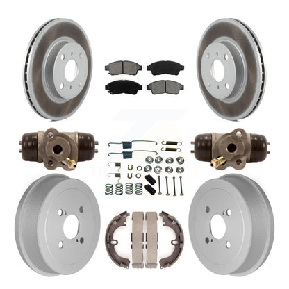 Coated Disc Rotors and Semi-Metallic Brake Pads Kit-KGS-101632 - Kit.bestparts.ca