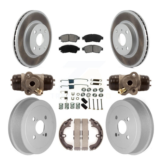 Coated Disc Rotors and Semi-Metallic Brake Pads Kit-KGS-101632 - Kit.bestparts.ca