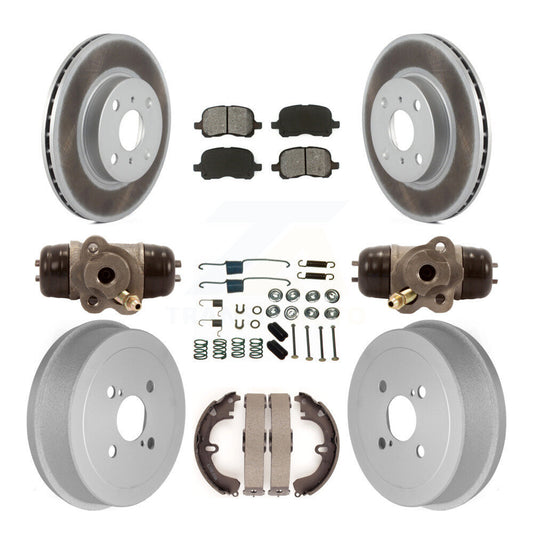 Coated Disc Rotors and Semi-Metallic Brake Pads Kit-KGS-101635 - Kit.bestparts.ca