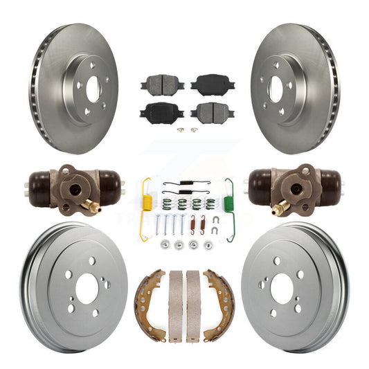 Coated Disc Rotors and Semi-Metallic Brake Pads Kit-KGS-101638 - Kit.bestparts.ca