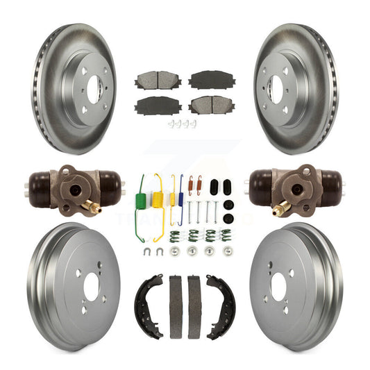 Coated Disc Rotors and Semi-Metallic Brake Pads Kit-KGS-101641 - Kit.bestparts.ca
