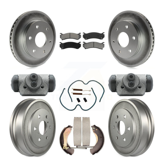Coated Disc Rotors and Semi-Metallic Brake Pads Kit-KGS-101646 - Kit.bestparts.ca