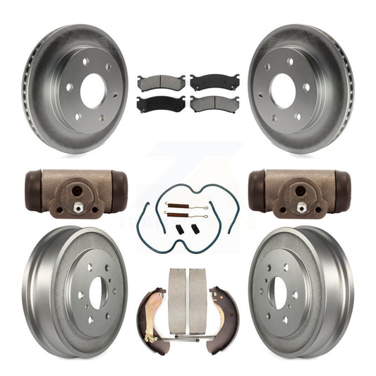 Coated Disc Rotors and Semi-Metallic Brake Pads Kit-KGS-101647 - Kit.bestparts.ca