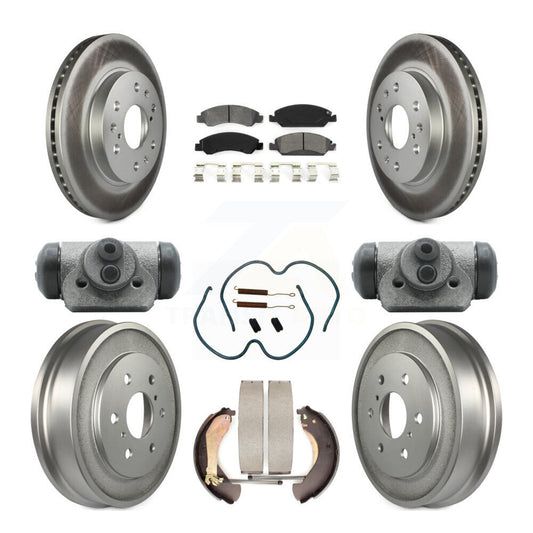 Coated Disc Rotors and Semi-Metallic Brake Pads Kit-KGS-101654 - Kit.bestparts.ca