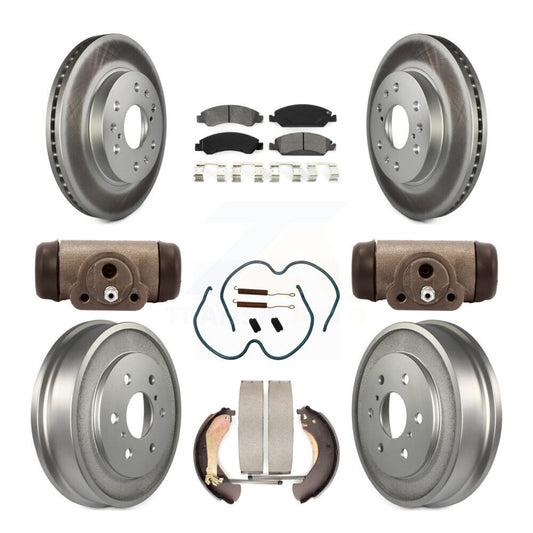 Coated Disc Rotors and Semi-Metallic Brake Pads Kit-KGS-101655 - Kit.bestparts.ca