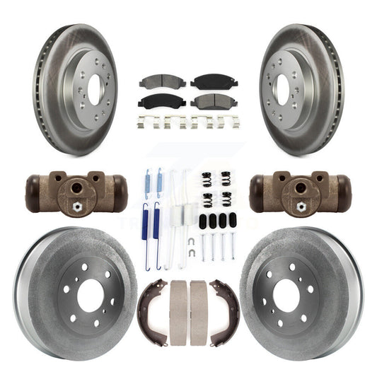 Coated Disc Rotors and Semi-Metallic Brake Pads Kit-KGS-101657 - Kit.bestparts.ca