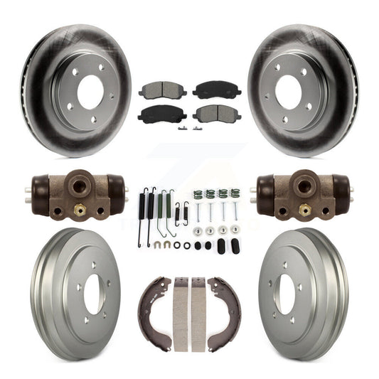 Coated Disc Rotors and Semi-Metallic Brake Pads Kit-KGS-101668 - Kit.bestparts.ca