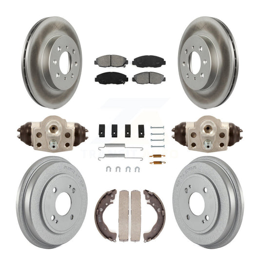 Coated Disc Rotors and Semi-Metallic Brake Pads Kit-KGS-101670 - Kit.bestparts.ca
