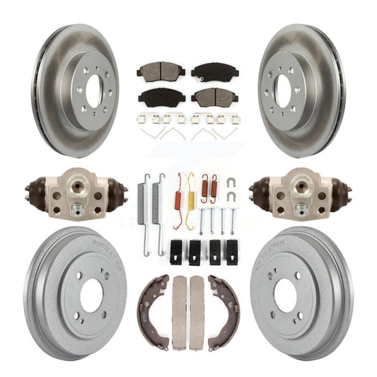 Coated Disc Rotors and Semi-Metallic Brake Pads Kit-KGS-101671 - Kit.bestparts.ca