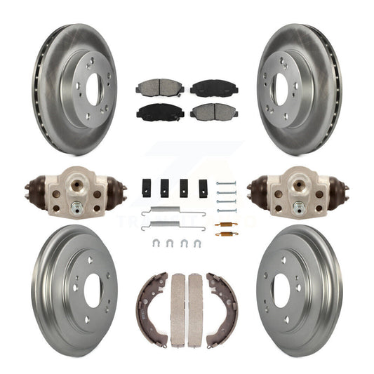 Coated Disc Rotors and Semi-Metallic Brake Pads Kit-KGS-101673 - Kit.bestparts.ca