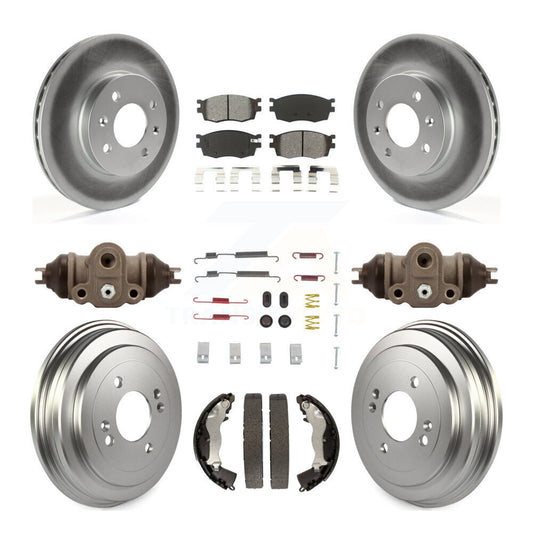 Coated Disc Rotors and Semi-Metallic Brake Pads Kit-KGS-101675 - Kit.bestparts.ca